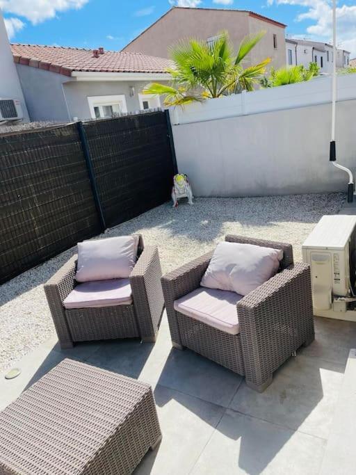 Jolie Maison De Village 2 Chambres Ouveillan المظهر الخارجي الصورة